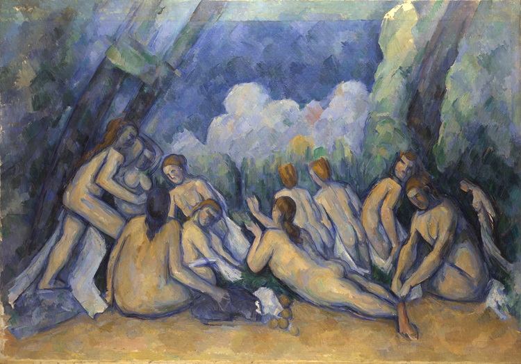 Les grandes baigneuses (Large Bathers) (mk09)